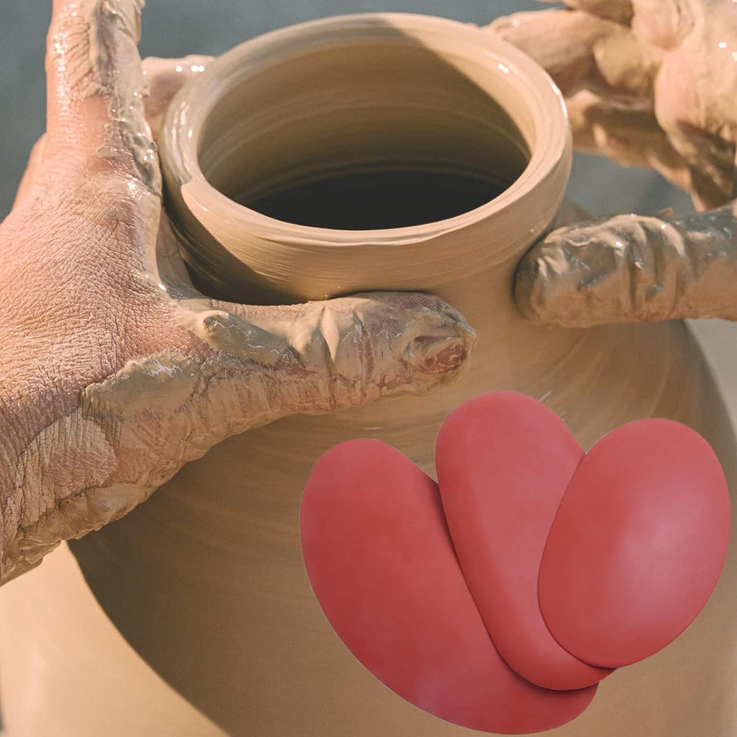 3 Piezas Herramientas de Cerámica XUZHAN - Raspadores de Goma