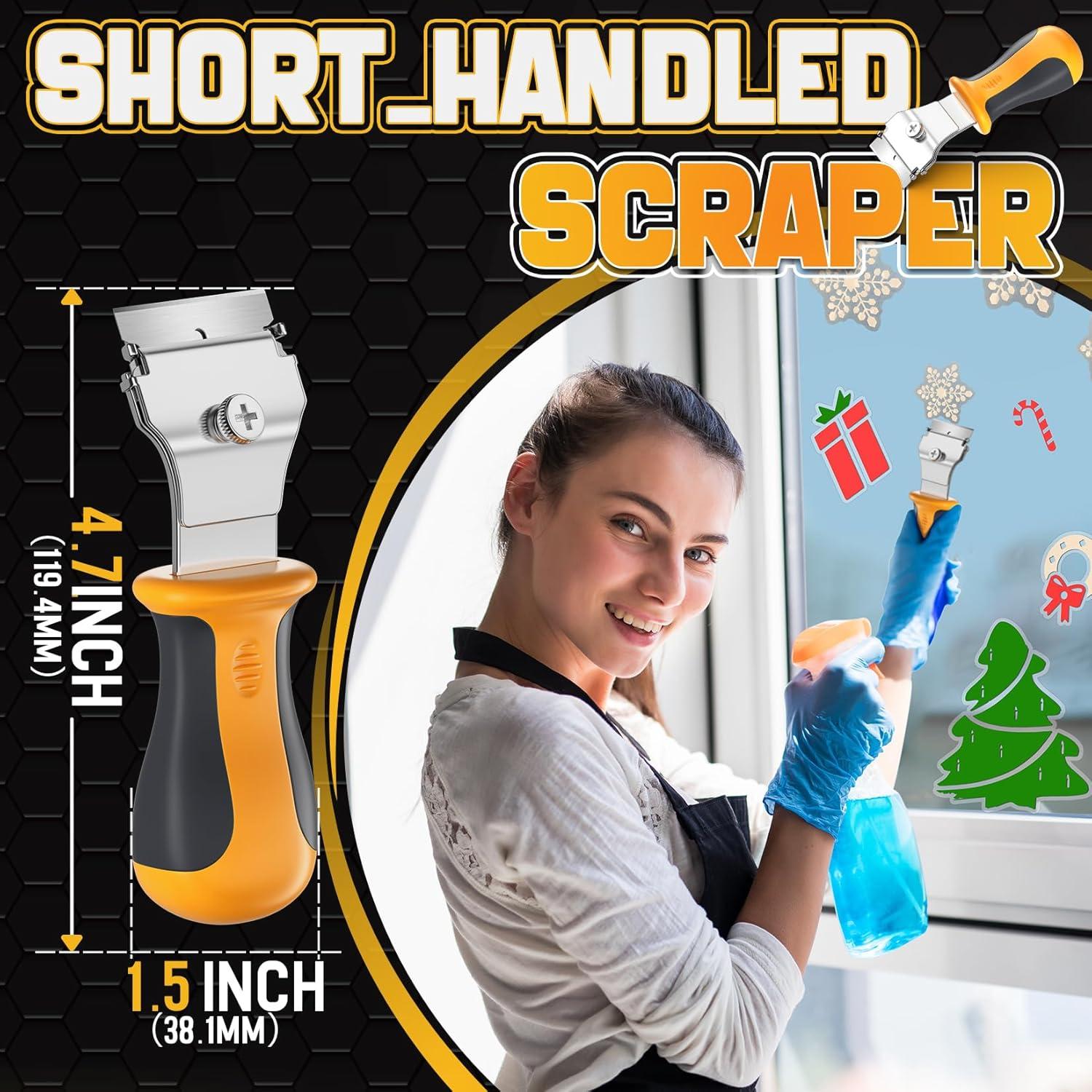 Raspador de Cuchillas DIYSELF 12PCS con Mango Extensible