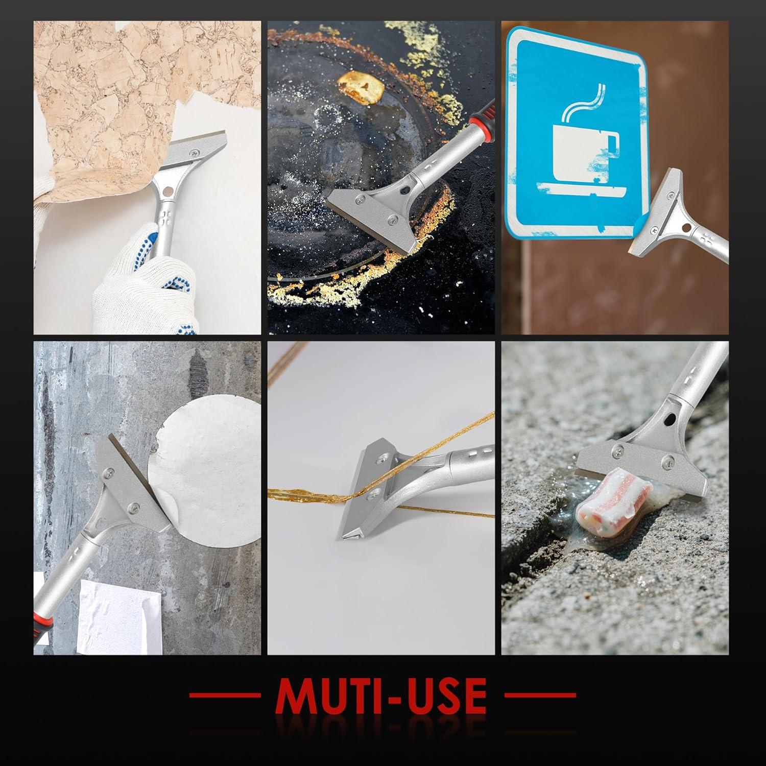 Rascador de Cuchilla 10 cm ORIENTOOLS Mango Largo Mejorado