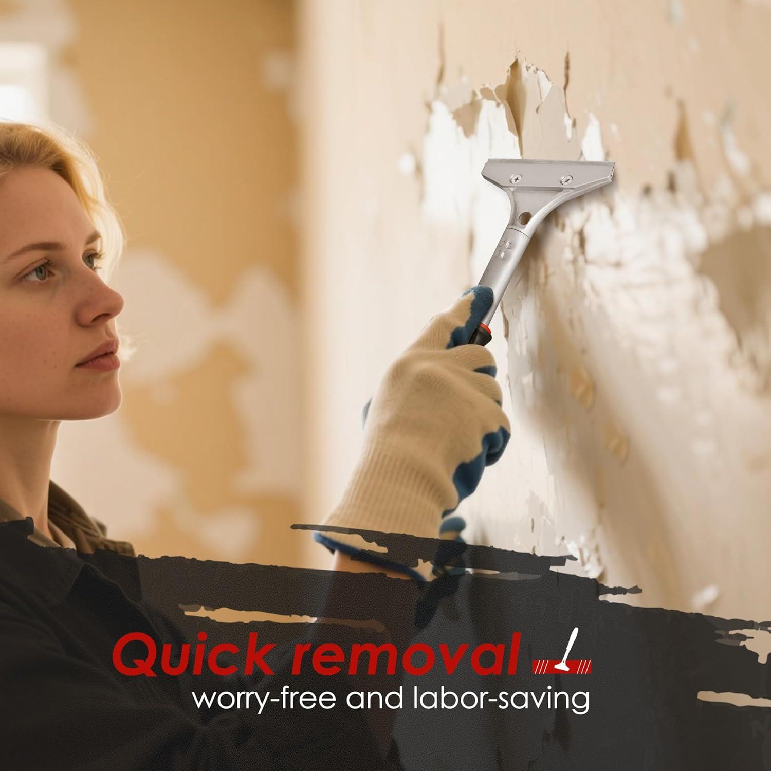 Rascador de Cuchilla 10 cm ORIENTOOLS Mango Largo Mejorado