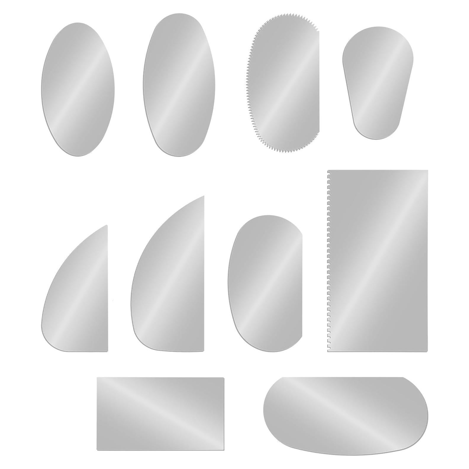 Kit de 10 Herramientas de Cerámica Acero Inoxidable Meyeyaia