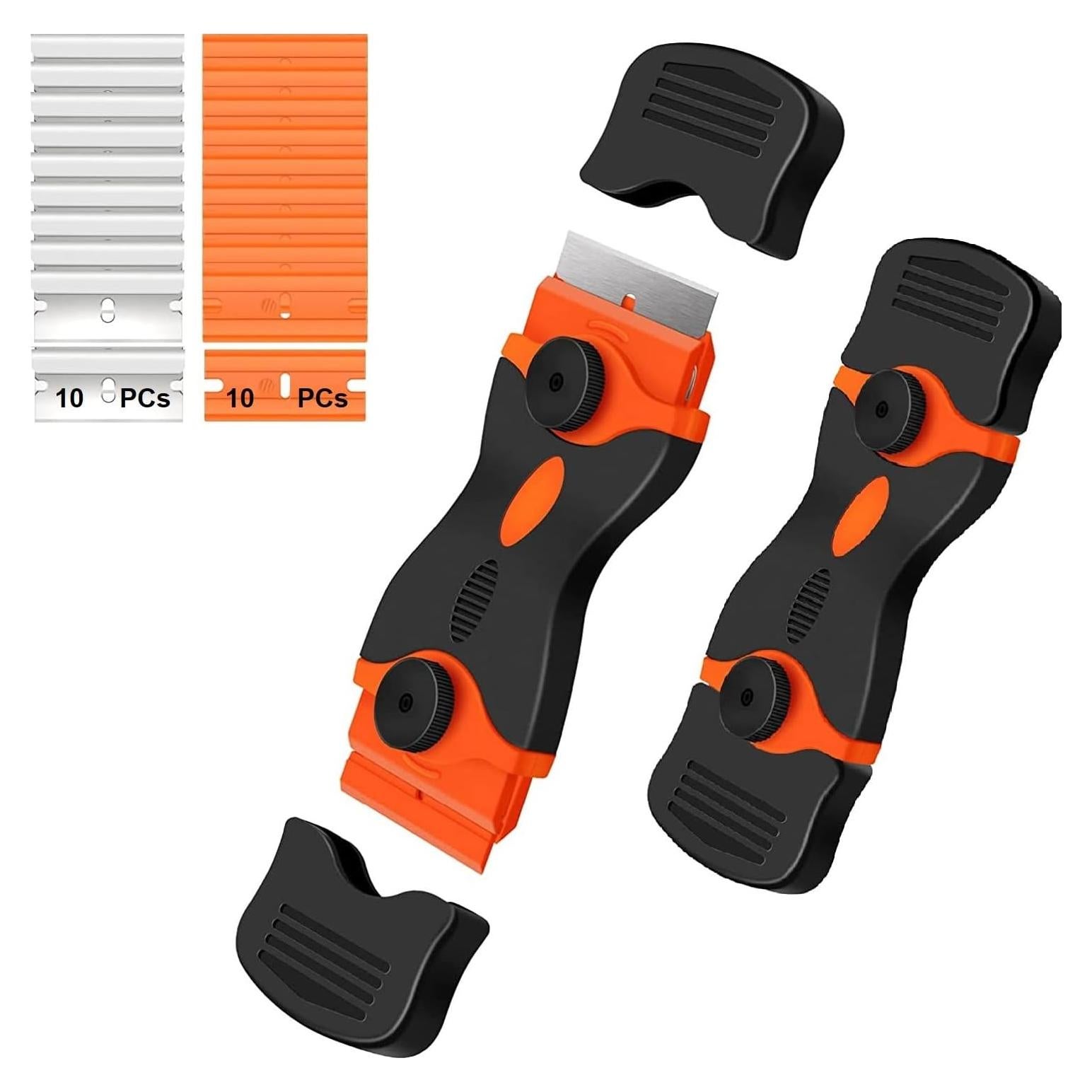 Raspador Doble Filo CANOPUS con 10 Cuchillas Metal y Plástico