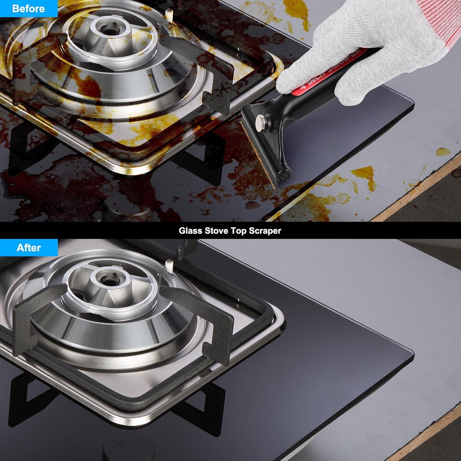 Raspador de Cuchillas EHDIS 4" con 10 Cuchillas Repuesto