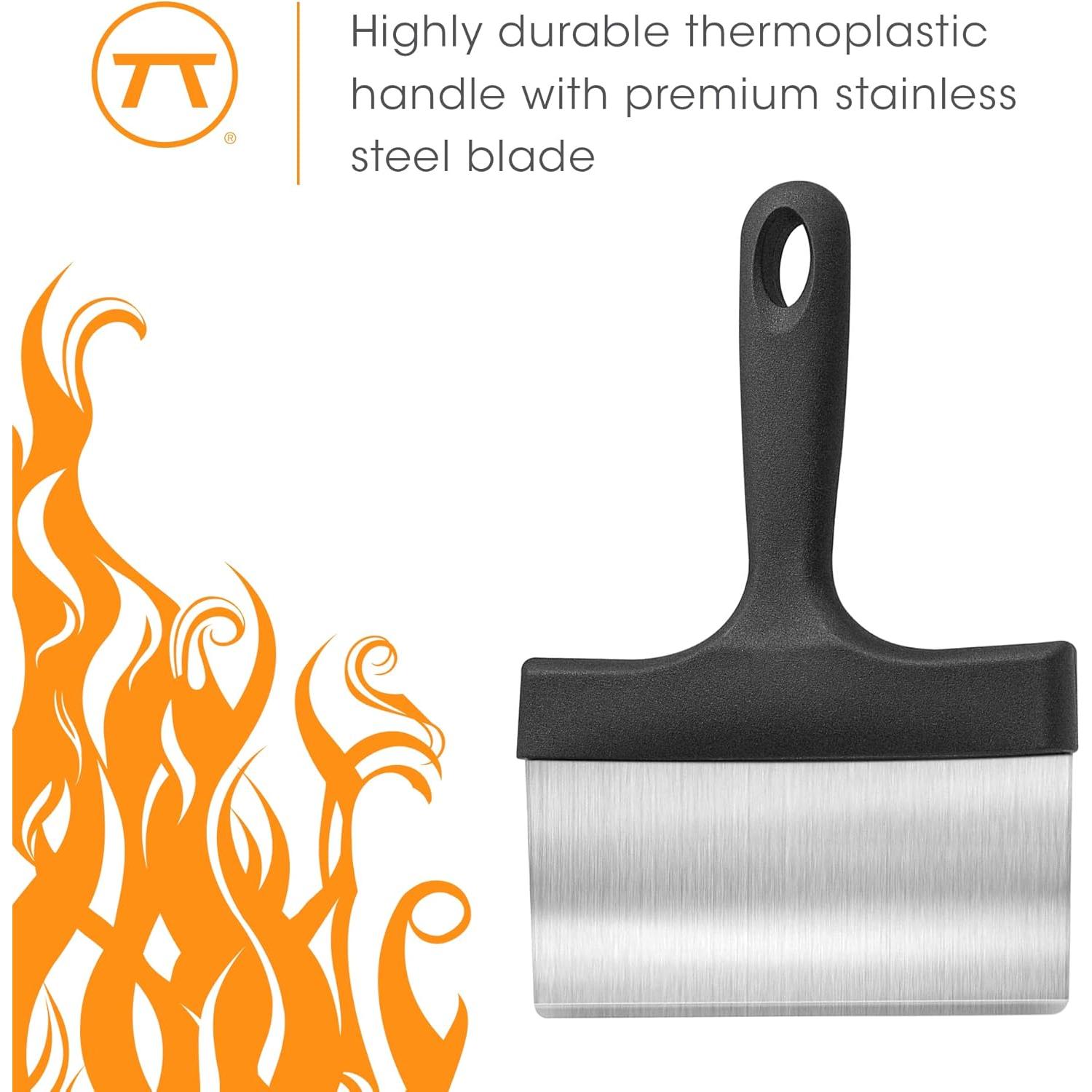 Raspador de Plancha Fox Run Acero Inoxidable 22,86 cm