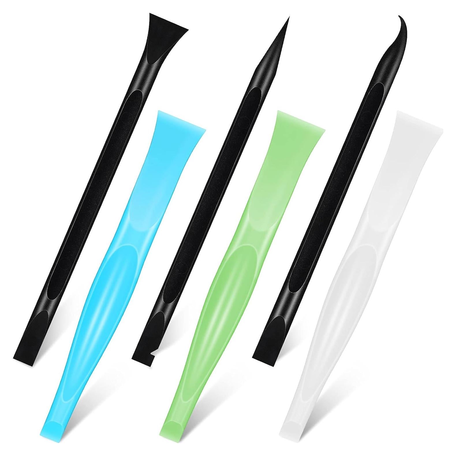 Raspadores de limpieza plásticos Honoson, 6 piezas, sin rayones