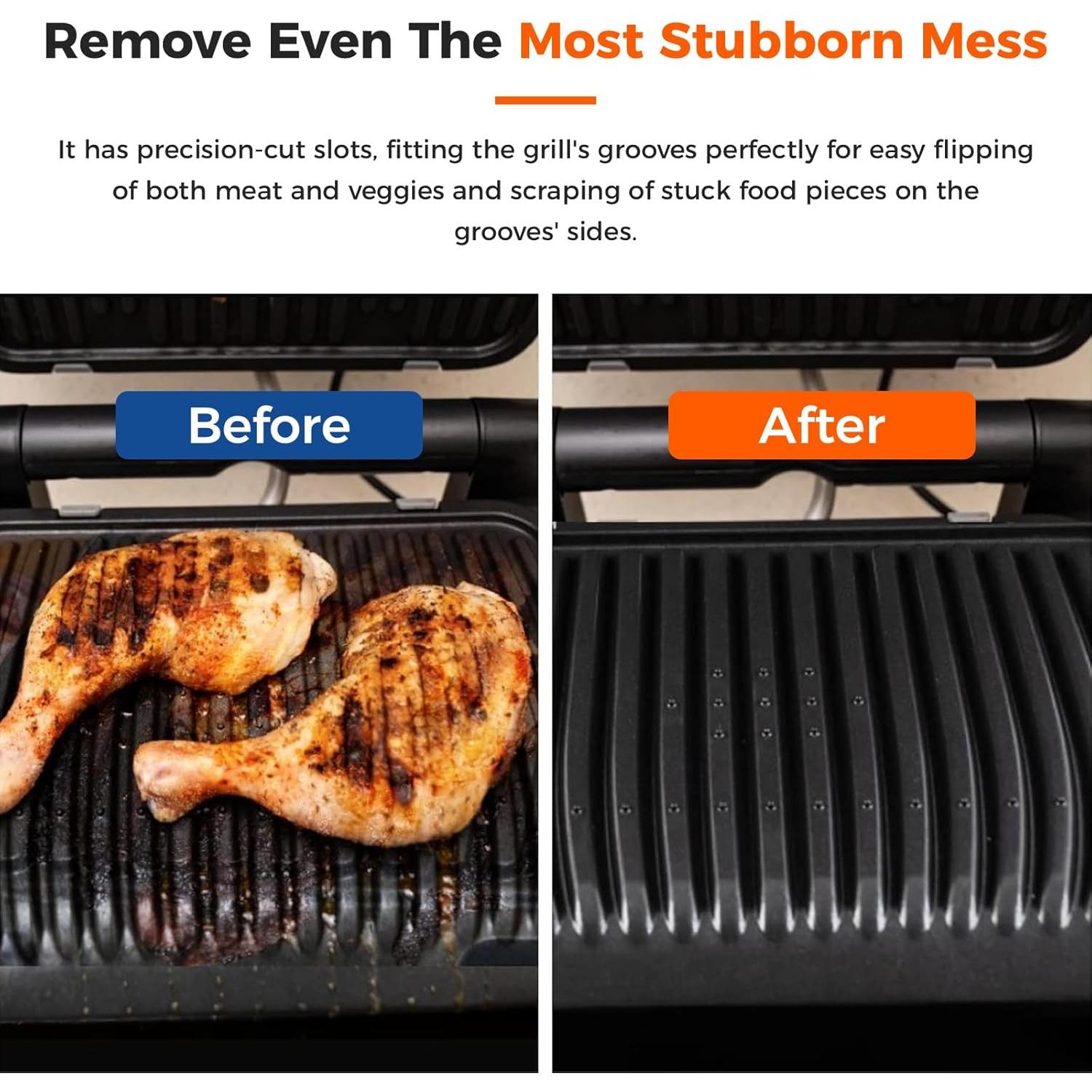 Raspador Universal Owiooll para Parrillas Interiores 1 PCS