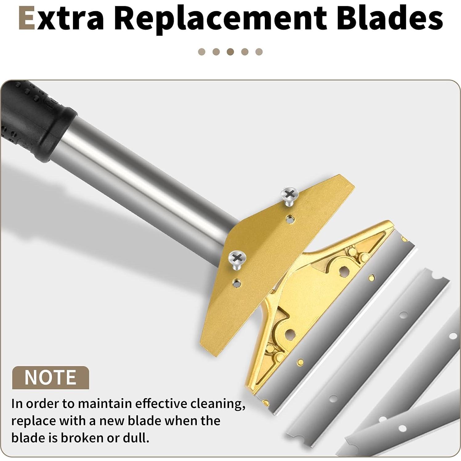 Raspador de Limpieza UnikPoint 10 cm con 10 Cuchillas Metálicas