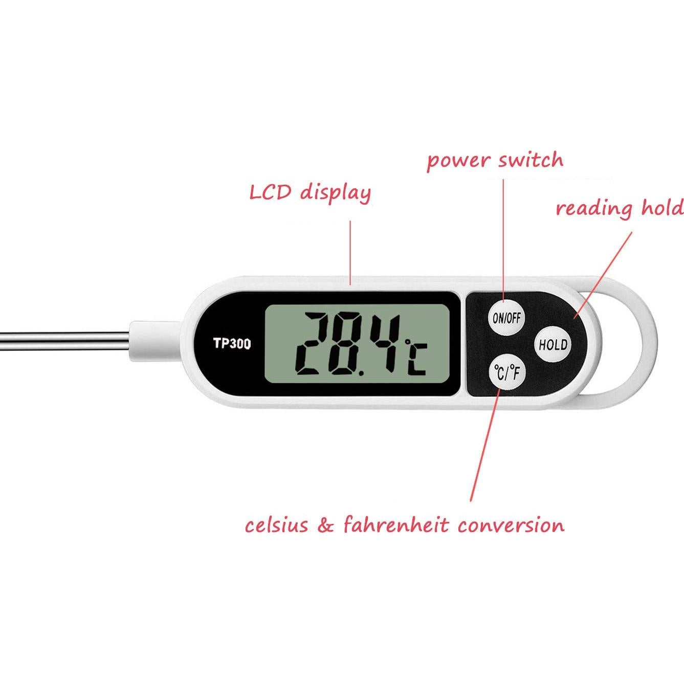 Termómetro Digital de Cocina NANGOALA NG-FT01 Sonda Larga