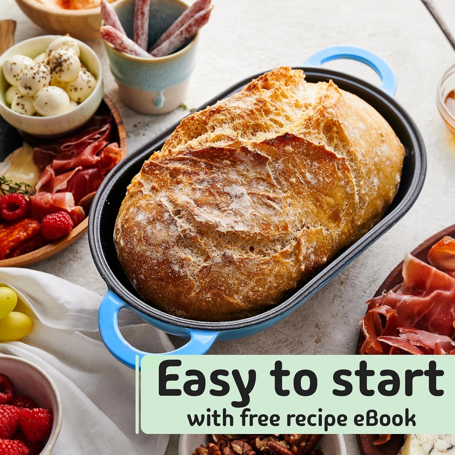 Horno Holandés LoafNest 2L Hierro Fundido Esmaltado