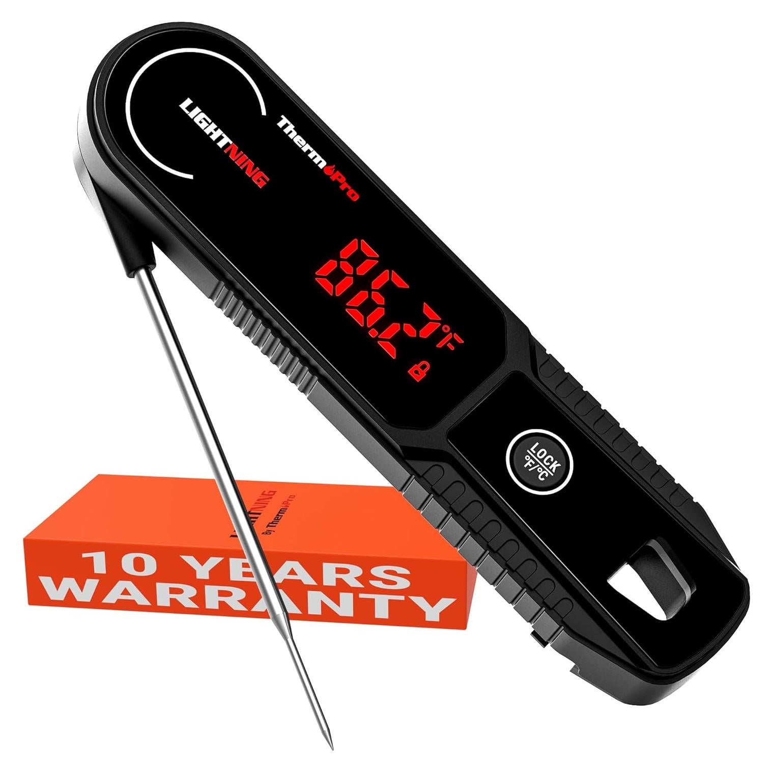 Termómetro de carne ThermoPro TP622 lectura instantánea 1s
