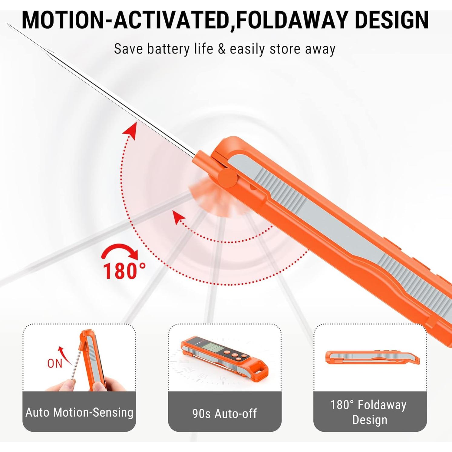 Termómetro ThermoPro TP420 2-en-1 Infrarrojo y Sonda