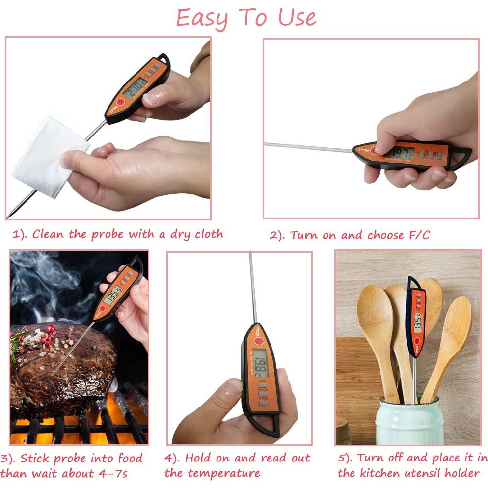 Termómetro Digital de Cocina NANGOALA NGL-FT05 12,7 cm