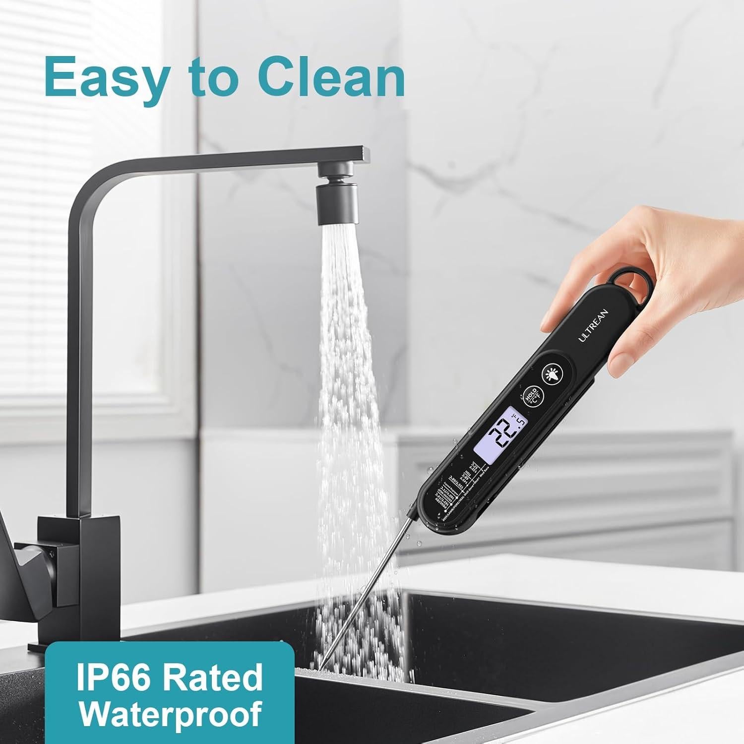 Termómetro Digital de Carne Ultrean Ultra Rápido IP66