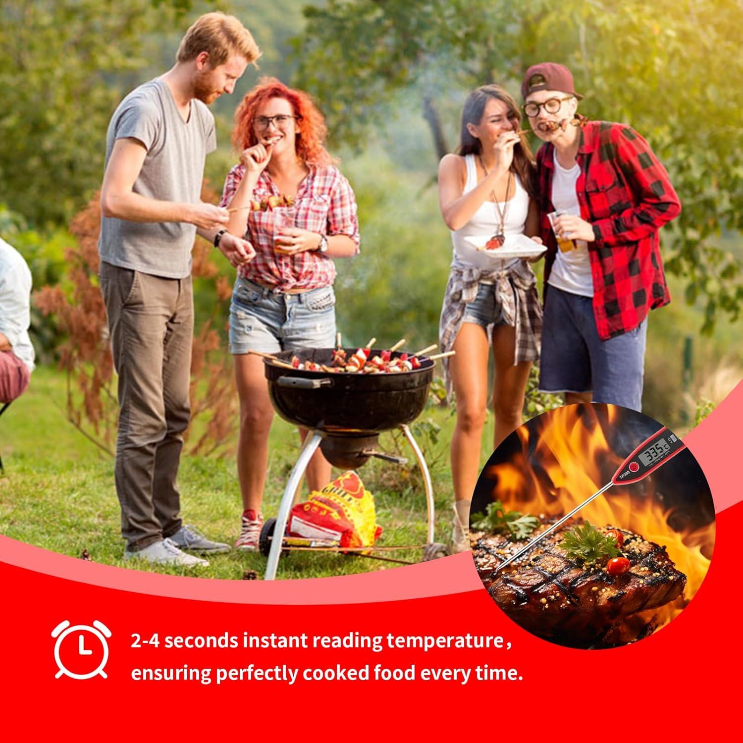 Termómetro Digital de Carne YFL TP300 Pantalla LCD 22,86 cm