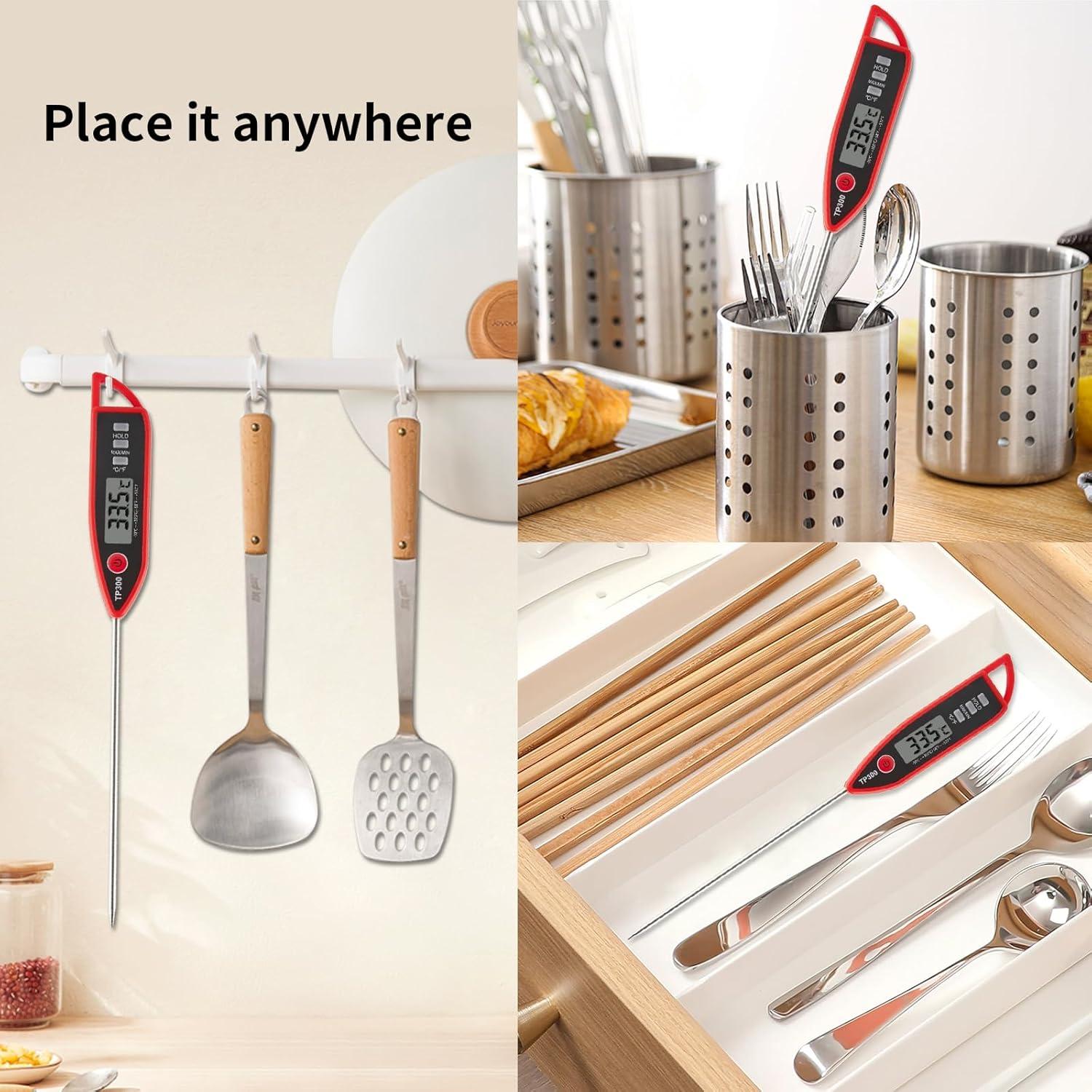 Termómetro Digital de Carne YFL TP300 Pantalla LCD 22,86 cm