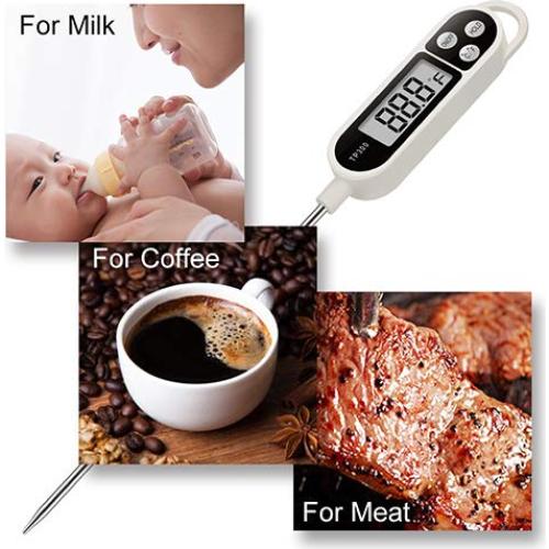 Termómetro Digital de Carne AikTryee 15,24 cm Rango -50 a 300°C