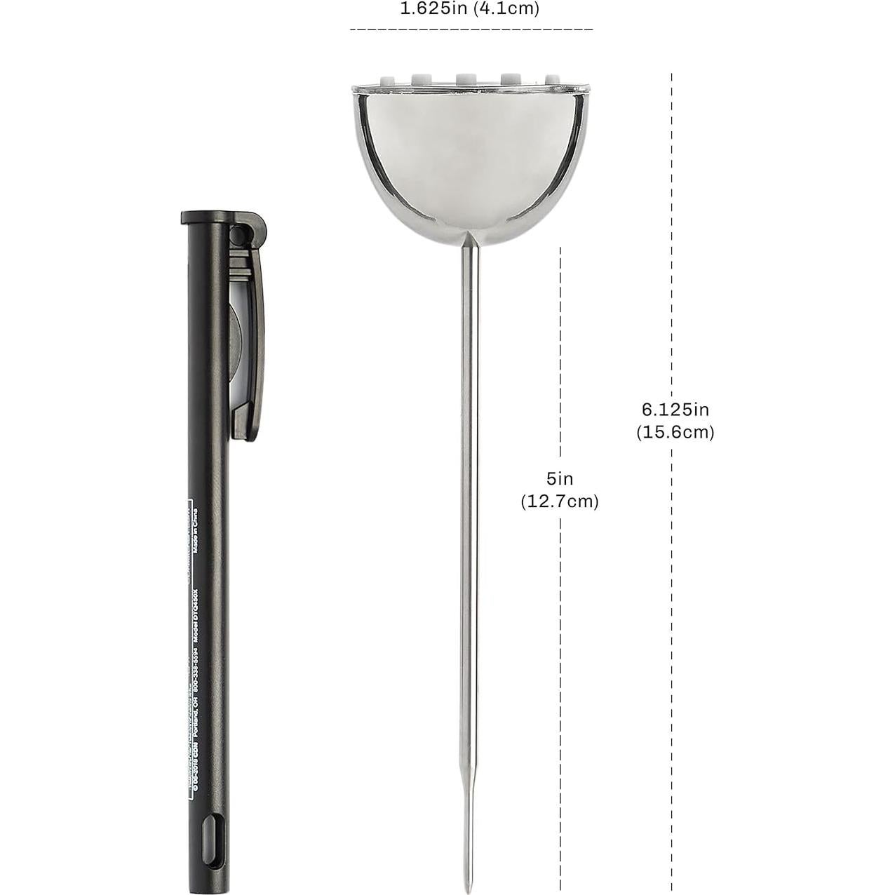 Termómetro Digital ProAccurate CDN 12,07 cm Impermeable