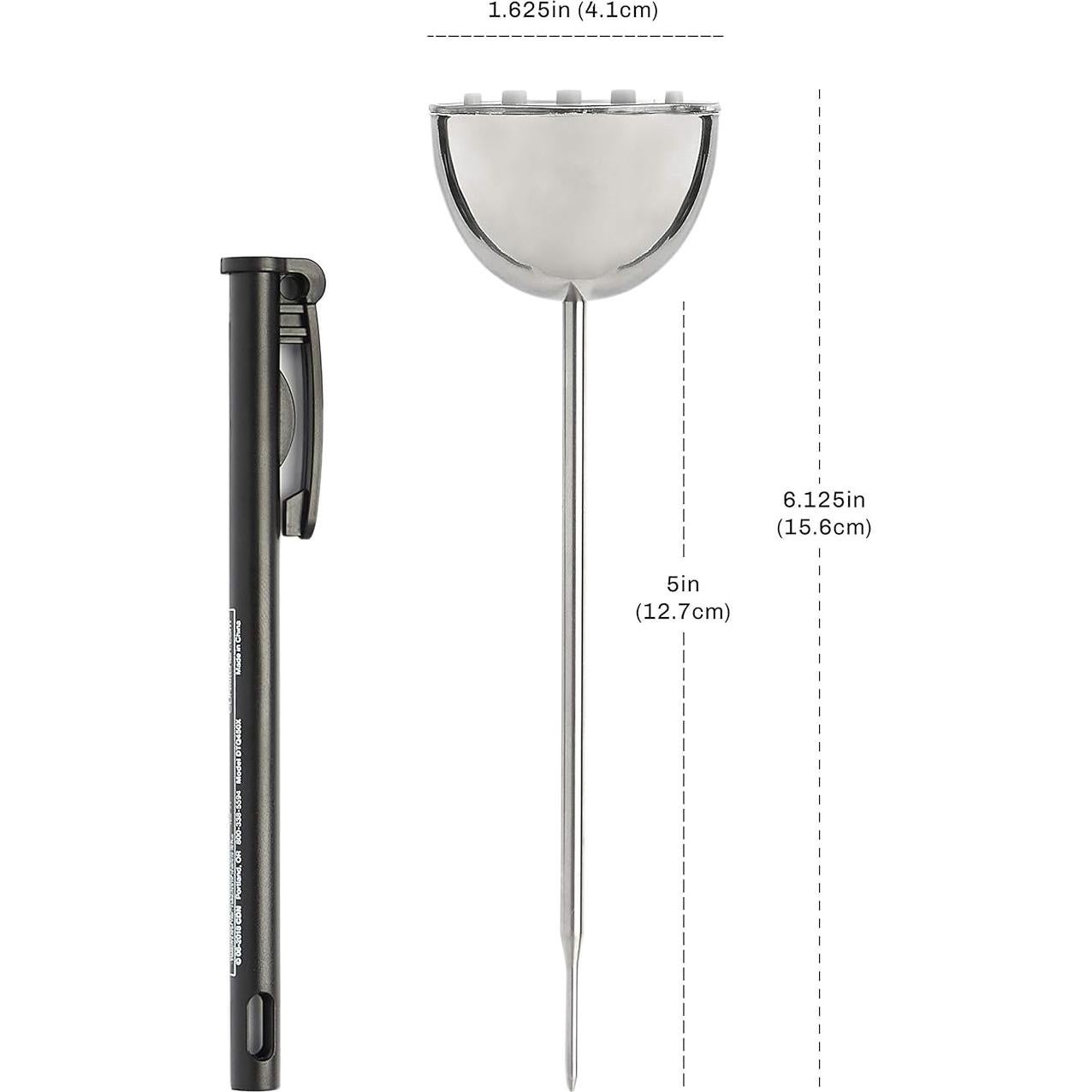 Termómetro Digital ProAccurate CDN 12,07 cm Impermeable