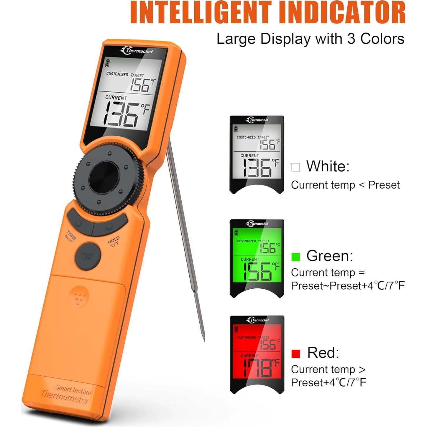 Termómetro Digital de Carne Thermochef Mini6 Alta Precisión