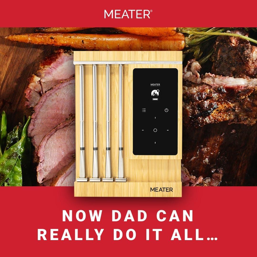 Termómetro de Carne MEATER Pro XL Inalámbrico 4 Sondas