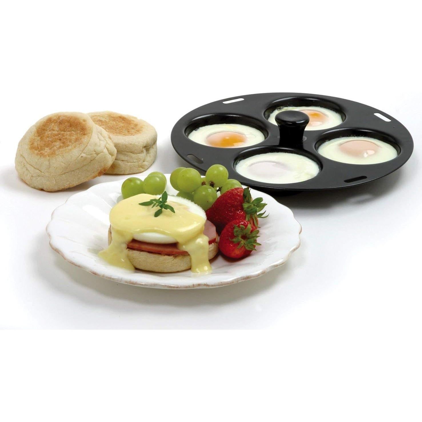 Poachador de 4 Huevos Norpro 992 Antiadherente 21.5 cm