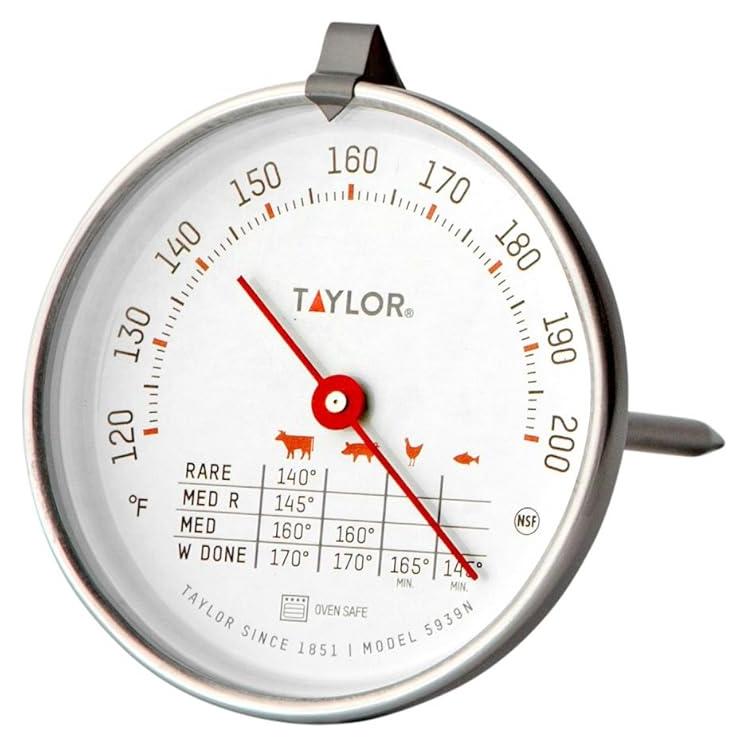 Termómetro de Cocina Analógico Taylor 5939N Acero Inoxidable