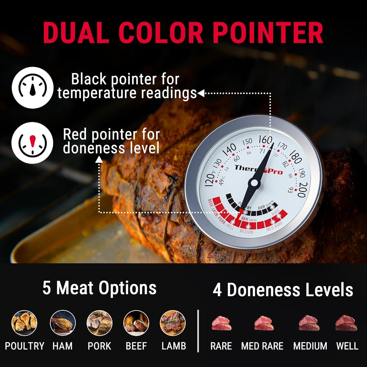 Termómetro de Carne ThermoPro APT200 Analógico 12.7 cm