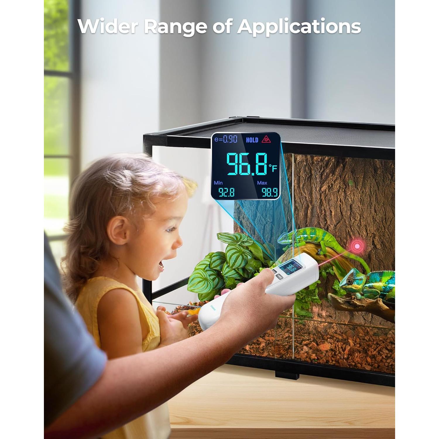 Termómetro Infrarrojo Digital ERICKHILL ROOKPRO 2-en-1