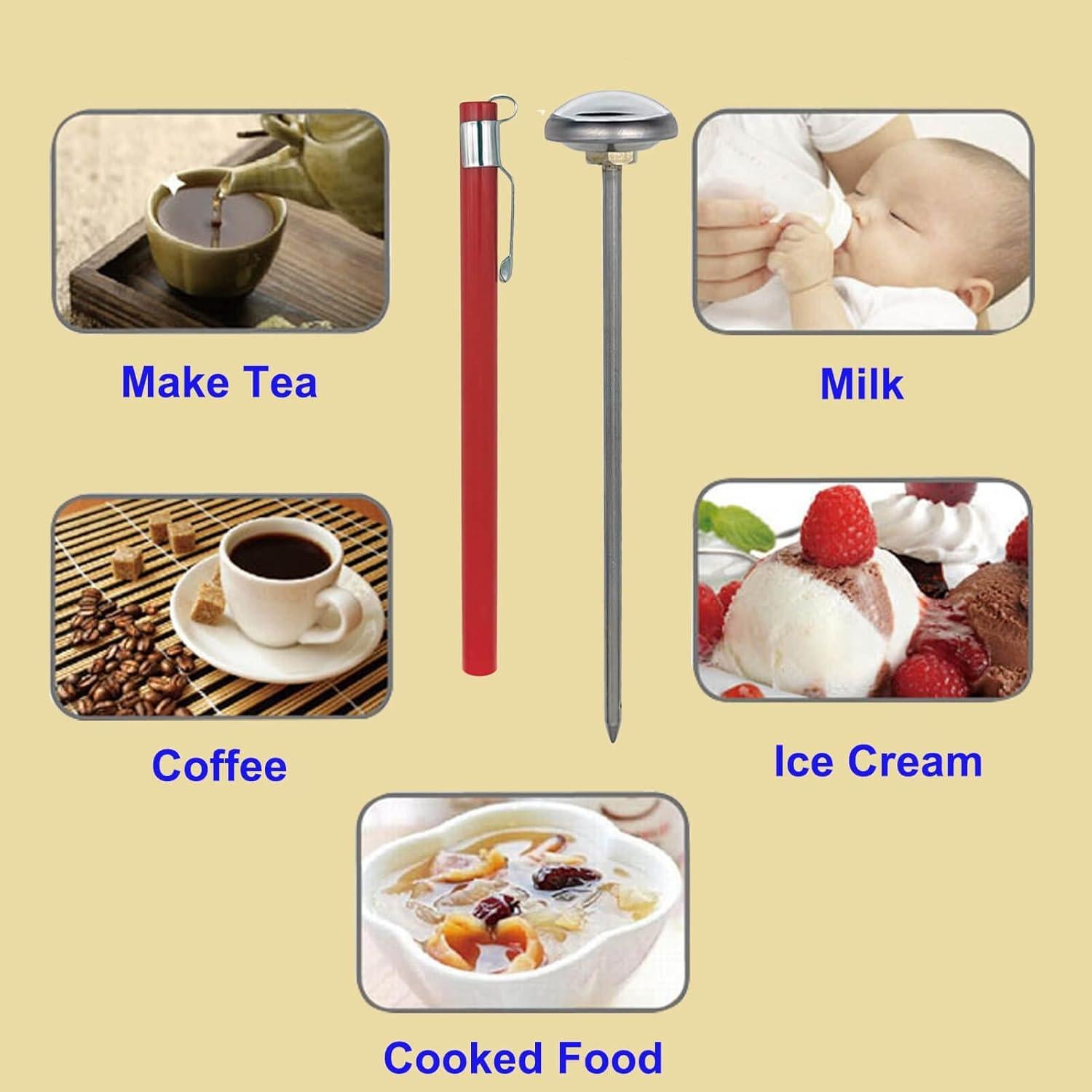 Termómetro de Cocina Globotech B-1 Acero Inoxidable 12,7 cm