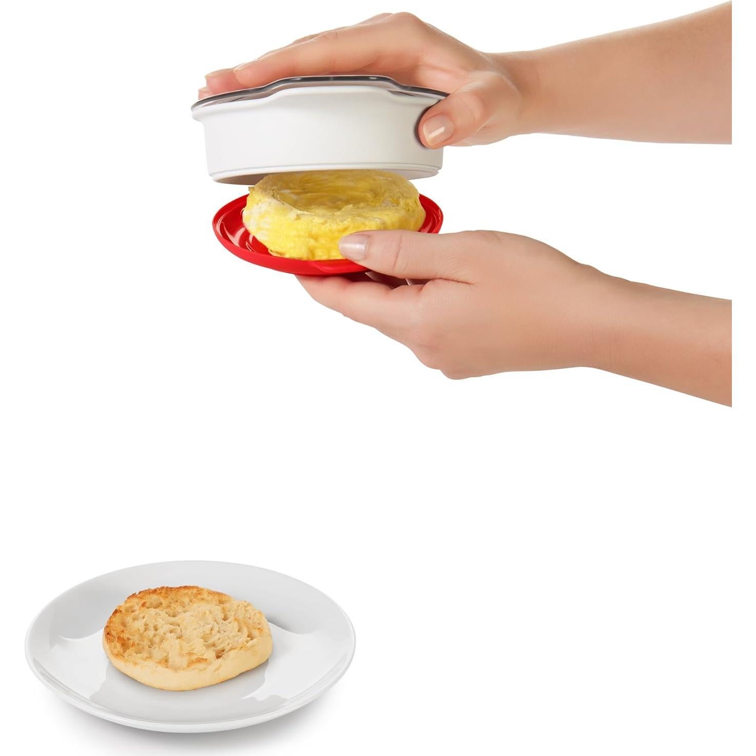 Cocedor de Huevos OXO para Microondas, Blanco, 0.2 L