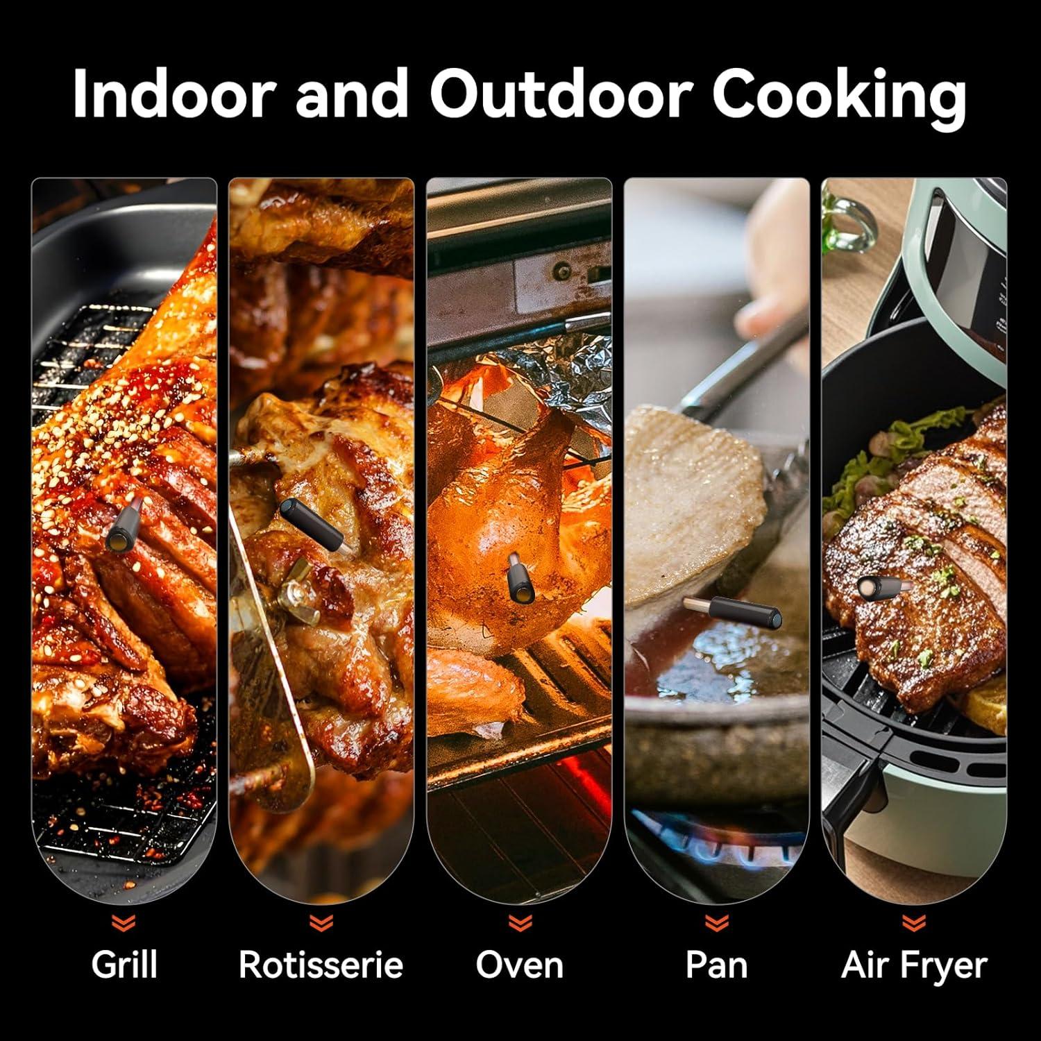 Termómetro Digital Inalámbrico Meatmeet Pro WiFi 0.48cm