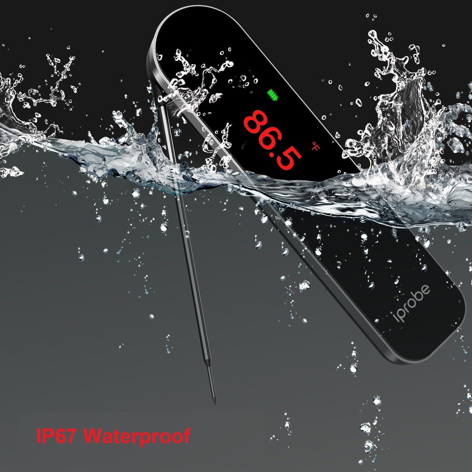 Termómetro de Carne Digital iProbe IP-08 Pantalla Color