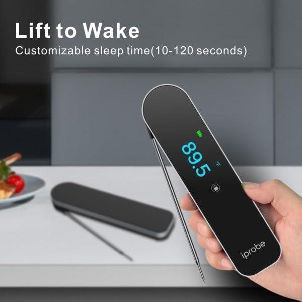 Termómetro de Carne Digital iProbe IP-08 Pantalla Color