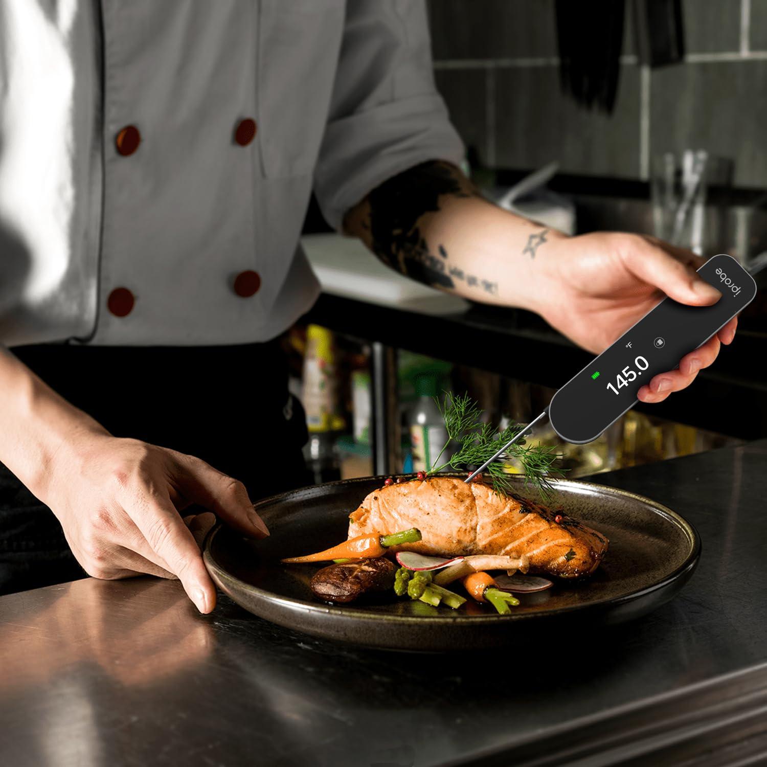 Termómetro de Carne Digital iProbe IP-08 Pantalla Color