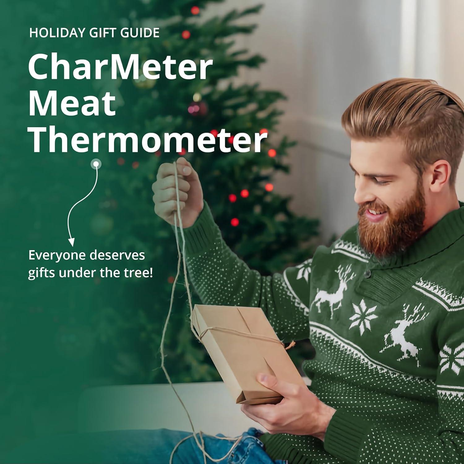 Termómetro de Carne Inalámbrico CharMeter Verde Bluetooth 500m