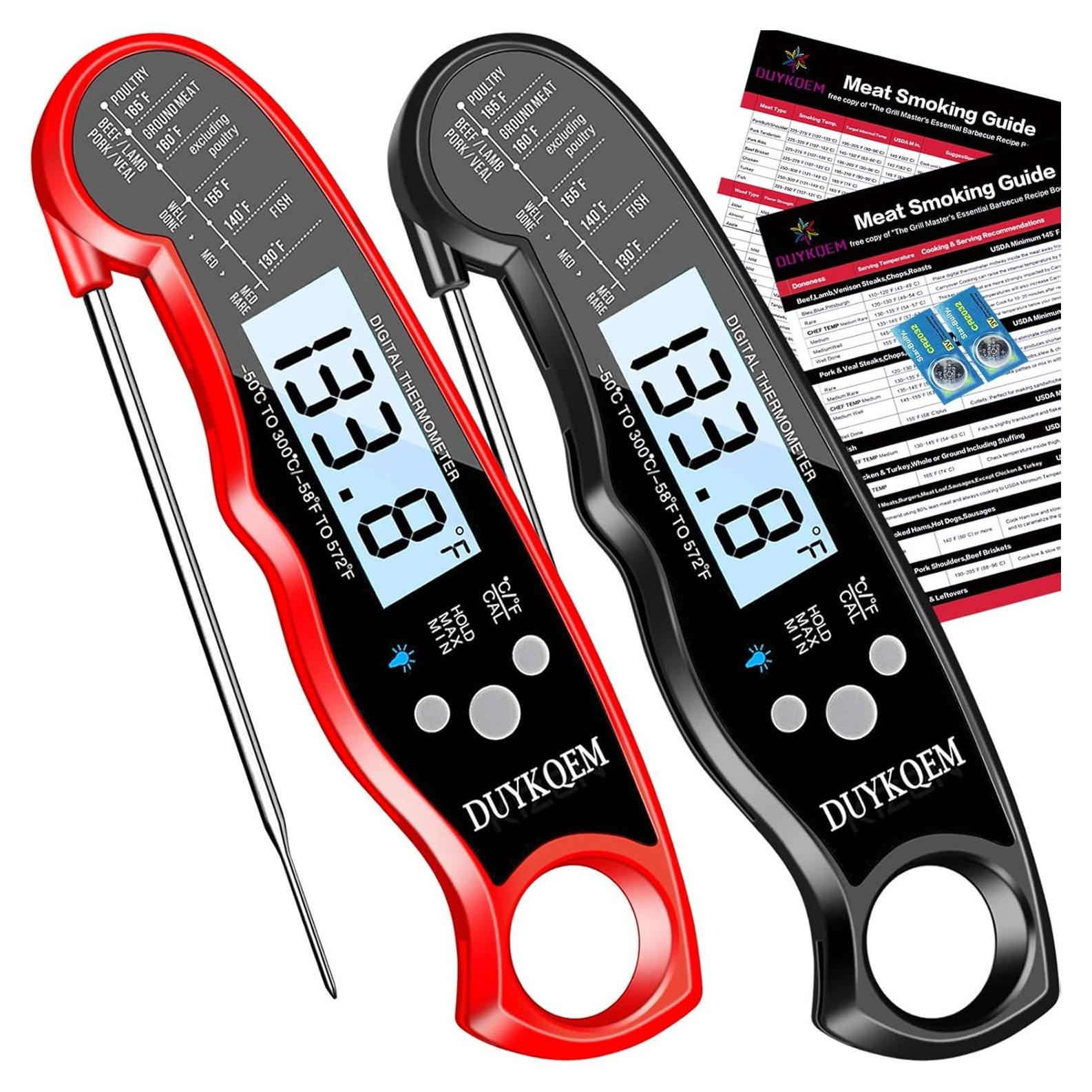 Termómetro Digital de Cocina Duykqem para Carne 2 Pzs