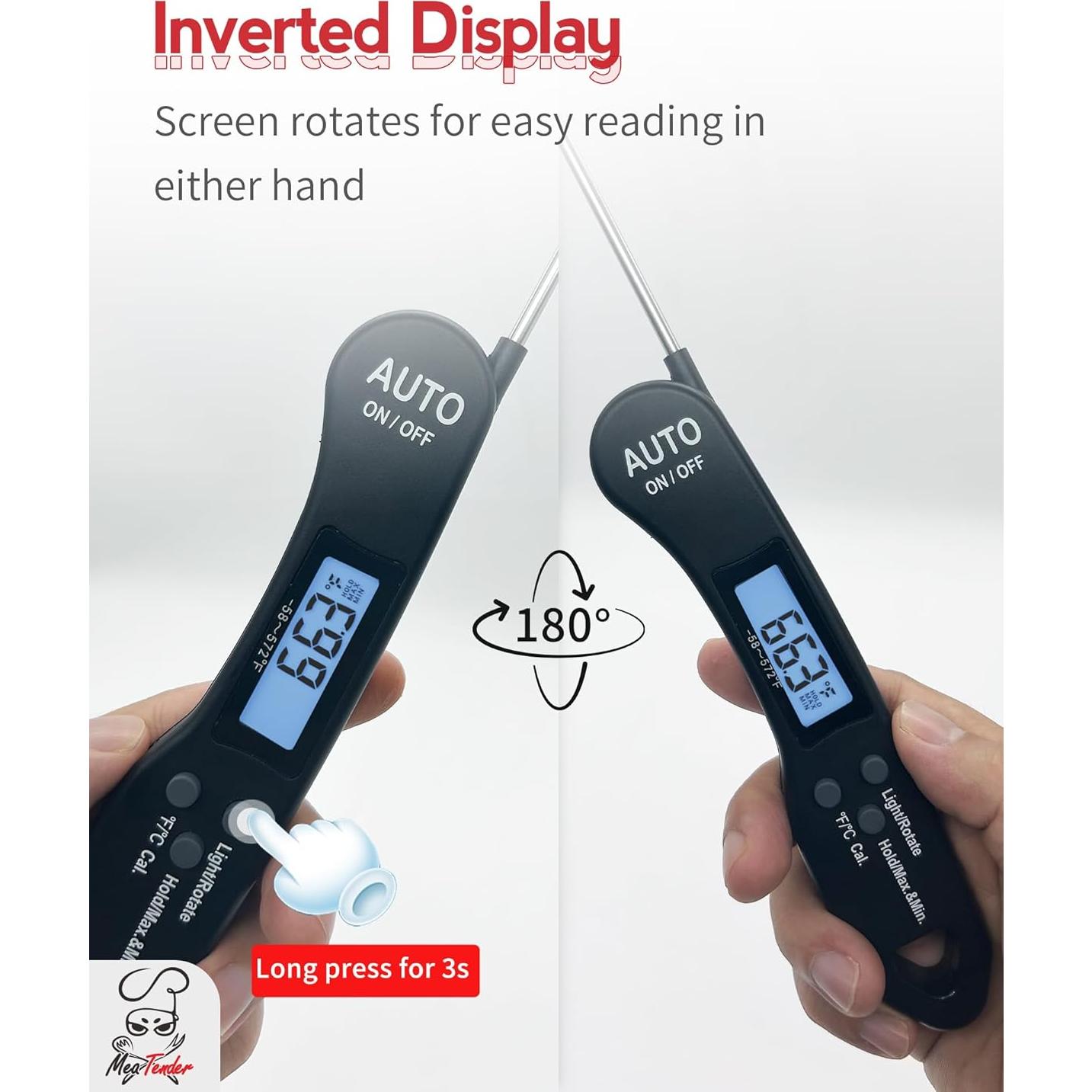 Termómetro Digital de Carne Meatender ZMP01 - Lectura Rápida