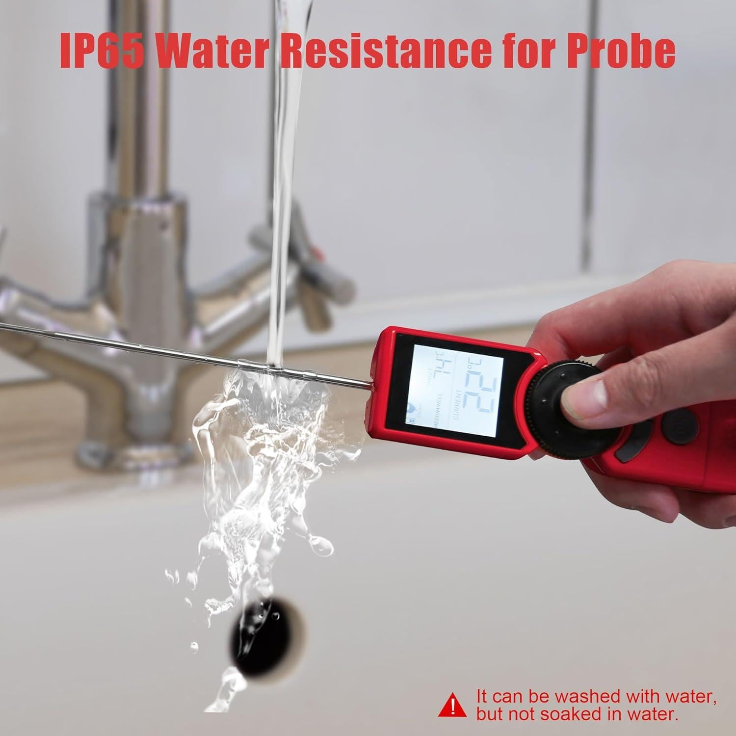 Termómetro Digital de Carne Thermochef Mini6, Precisión 1% °C