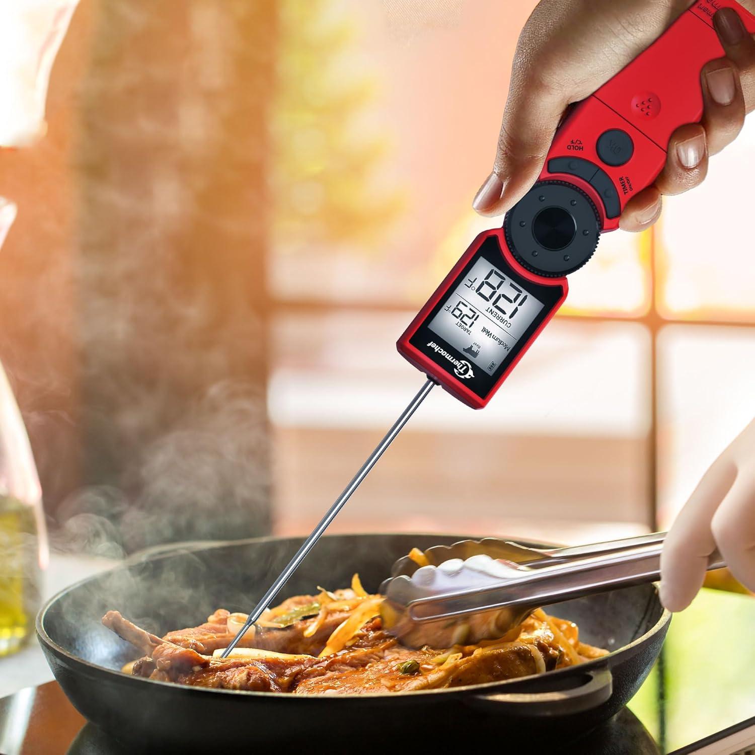 Termómetro Digital de Carne Thermochef Mini6, Precisión 1% °C