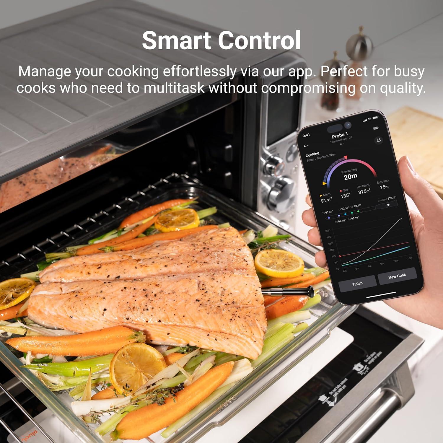 Termómetro de Carne Inalámbrico ThermoMaven G2 6 Sensores