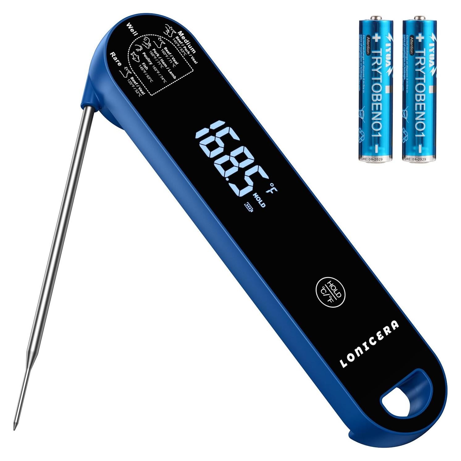 Termómetro de Carne Lonicera DT-127 Precisión IP67