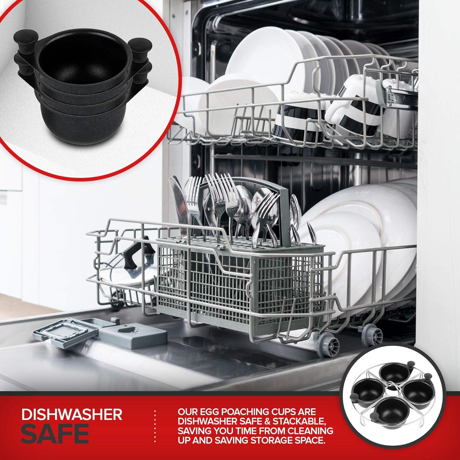 Bandeja para pochar huevos 4 tazas Modern Innovations