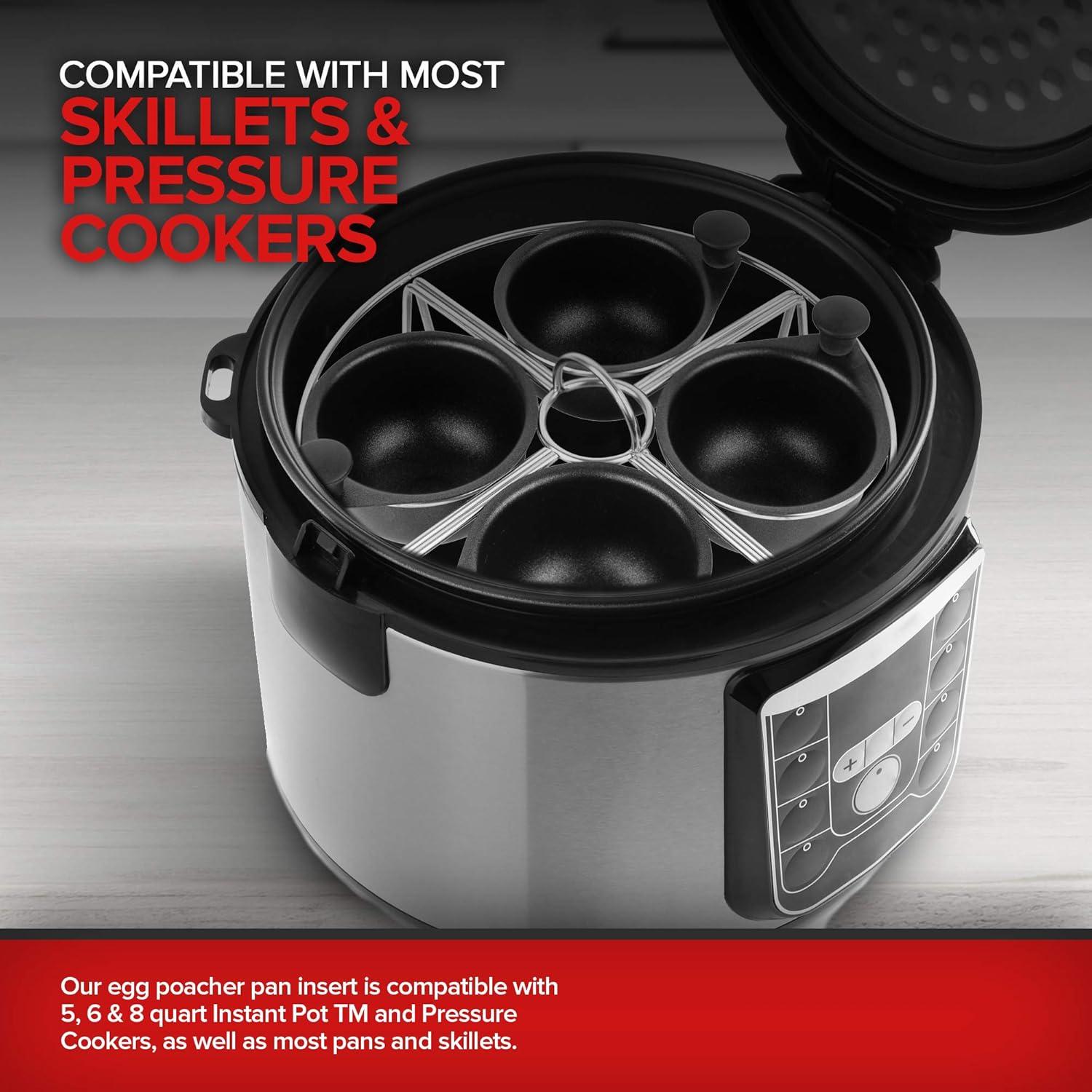 Bandeja para pochar huevos 4 tazas Modern Innovations