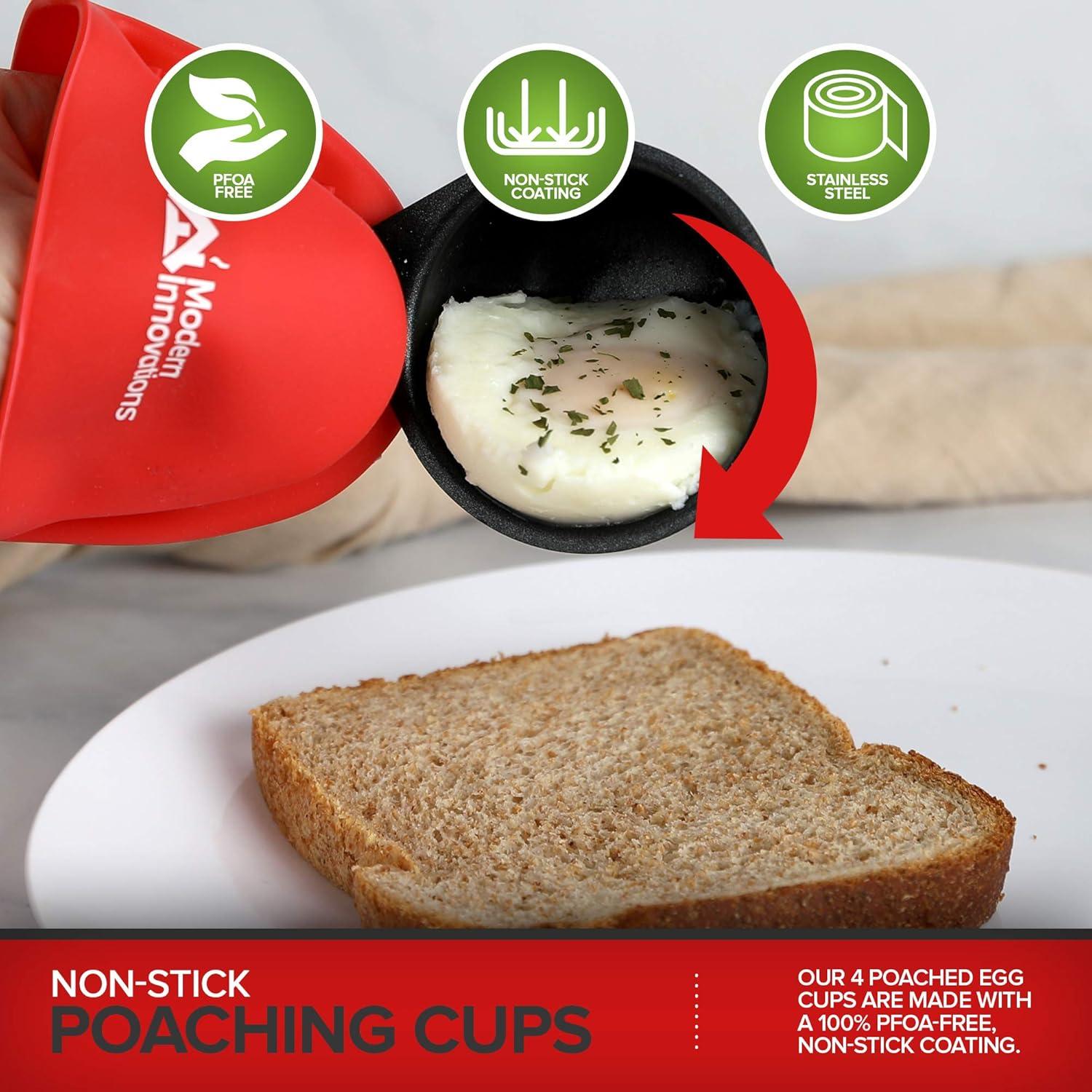 Bandeja para pochar huevos 4 tazas Modern Innovations