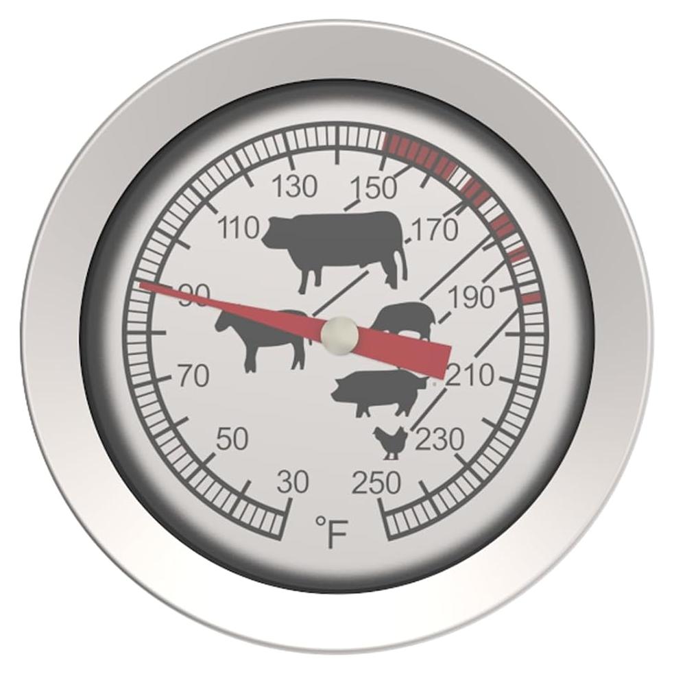 Termómetro de Carne KT THERMO 6,35 cm para Horno y Parrilla