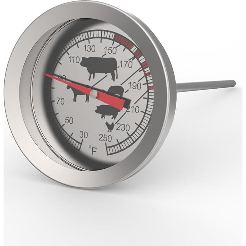 Termómetro de Carne KT THERMO 6,35 cm para Horno y Parrilla