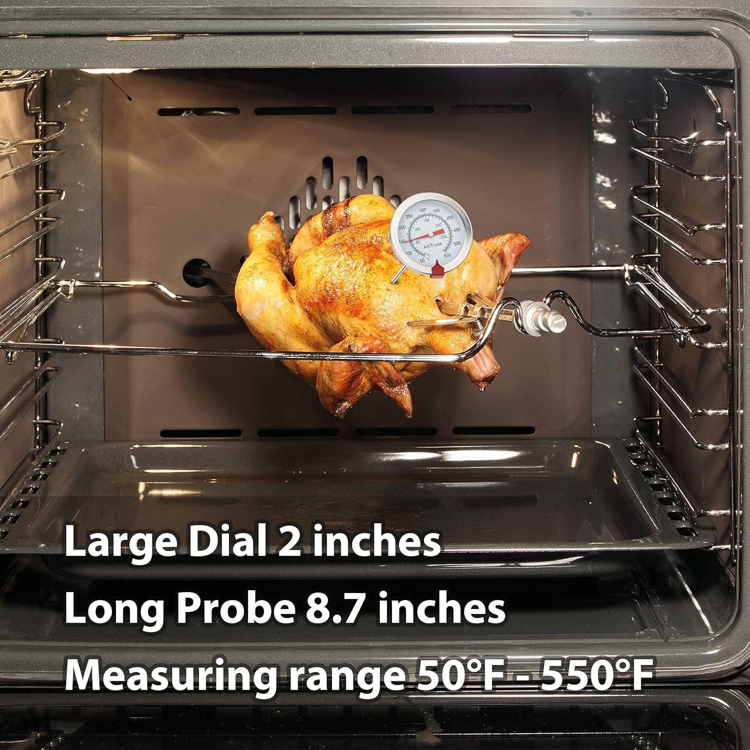 Termómetro de Carne AikTryee Dial 20 cm 50-290°C
