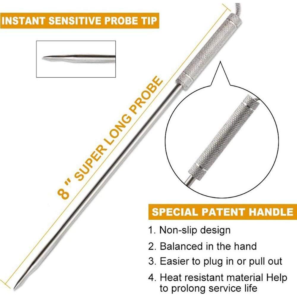 Sonda de Reemplazo para Termómetro de Carne Thermopro 20cm
