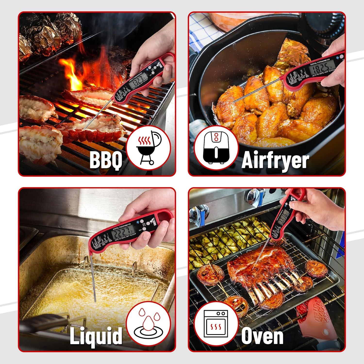 Termómetro Digital de Carne UNCO - Lectura Rápida y Precisa