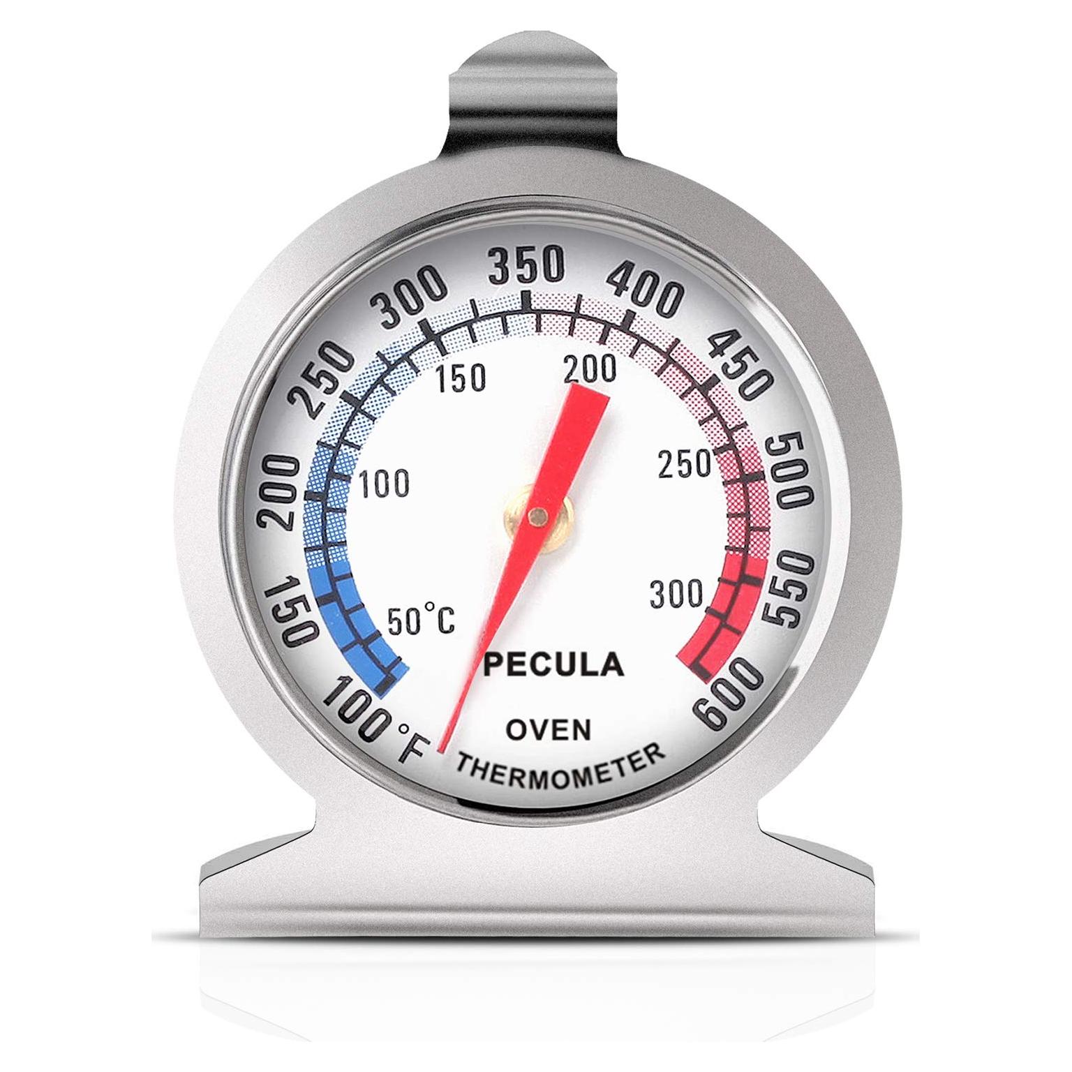Termómetro de horno PECULA 50-300°C acero inoxidable